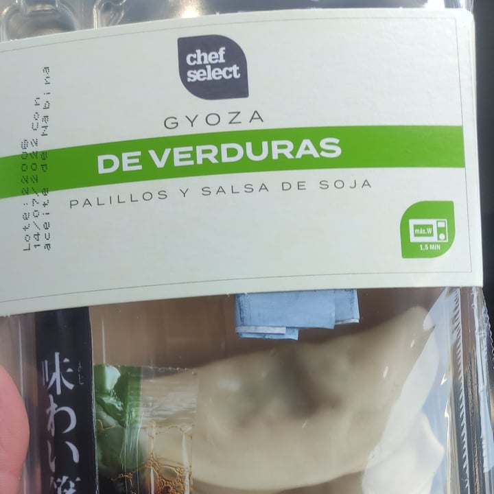 photo of Chef Select Gyozas de verduras shared by @neusgallego on  15 Jul 2022 - review