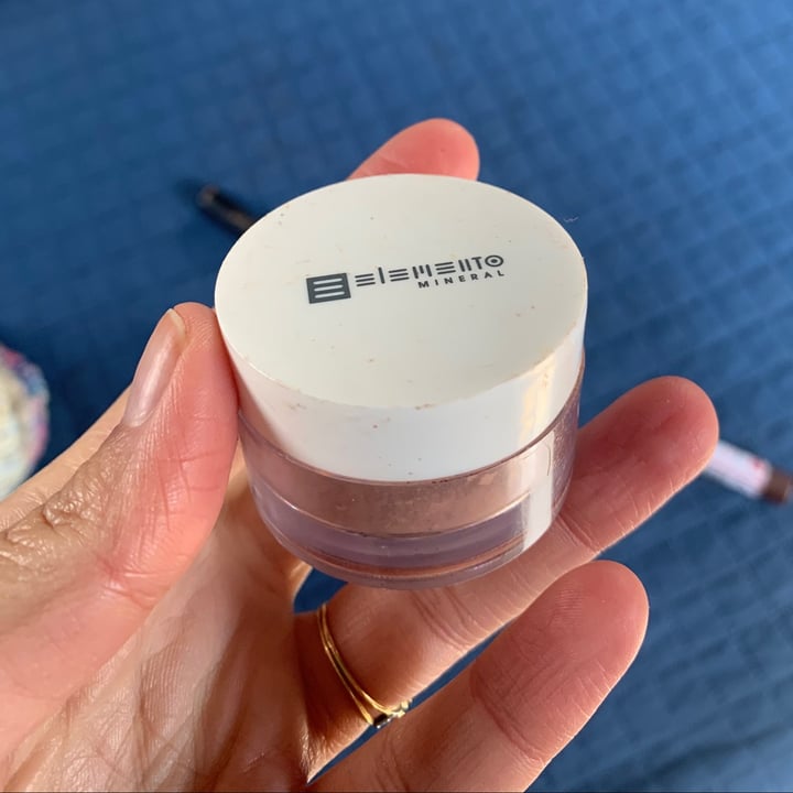 review photo of Elemento mineral Blush shared by @ericasilva on 05 Jul 2021 - review