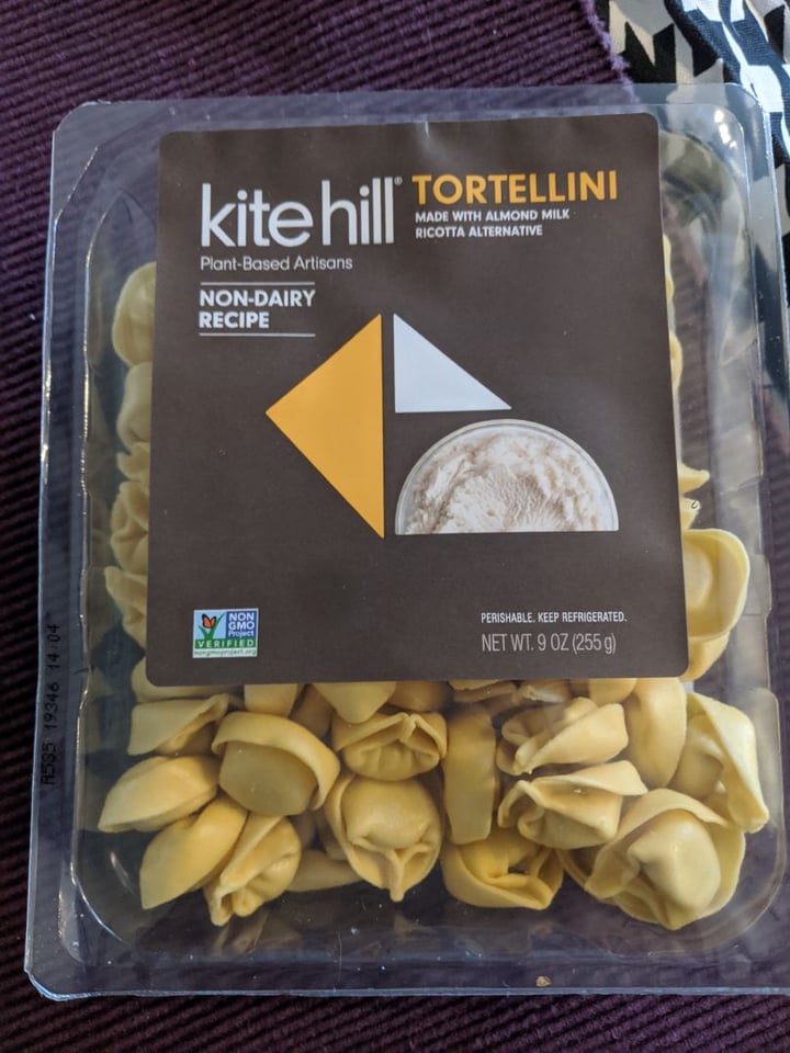 photo of Kite Hill Tortellini with Almond Milk Ricotta Alternative shared by @chazzaw on  23 Jan 2020 - review