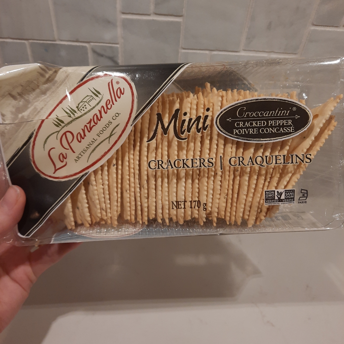 La Panzanella Mini Artisan Crackers (cracked pepper) Reviews abillion