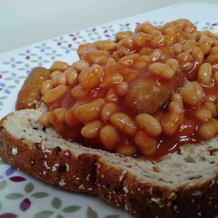 photo of WeCan Foods Baked Beans And Sausages shared by @veganadam on  21 Dec 2021 - review