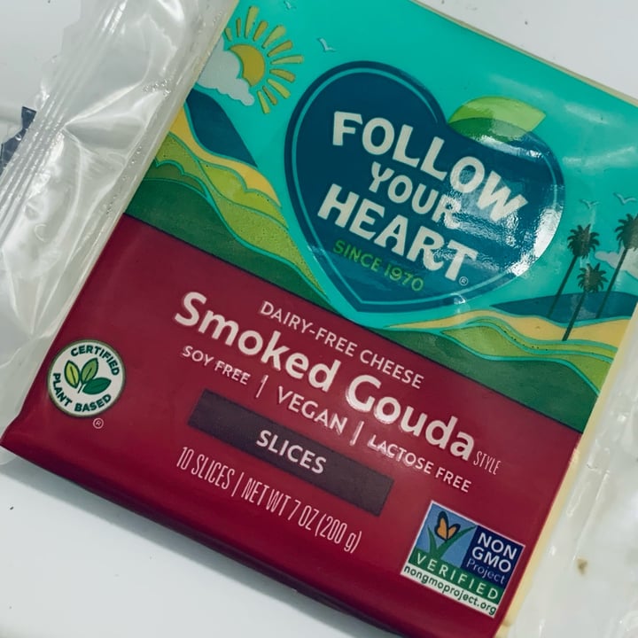 photo of Follow your Heart Smoked Gouda Style Slices shared by @allhess on  29 Nov 2021 - review