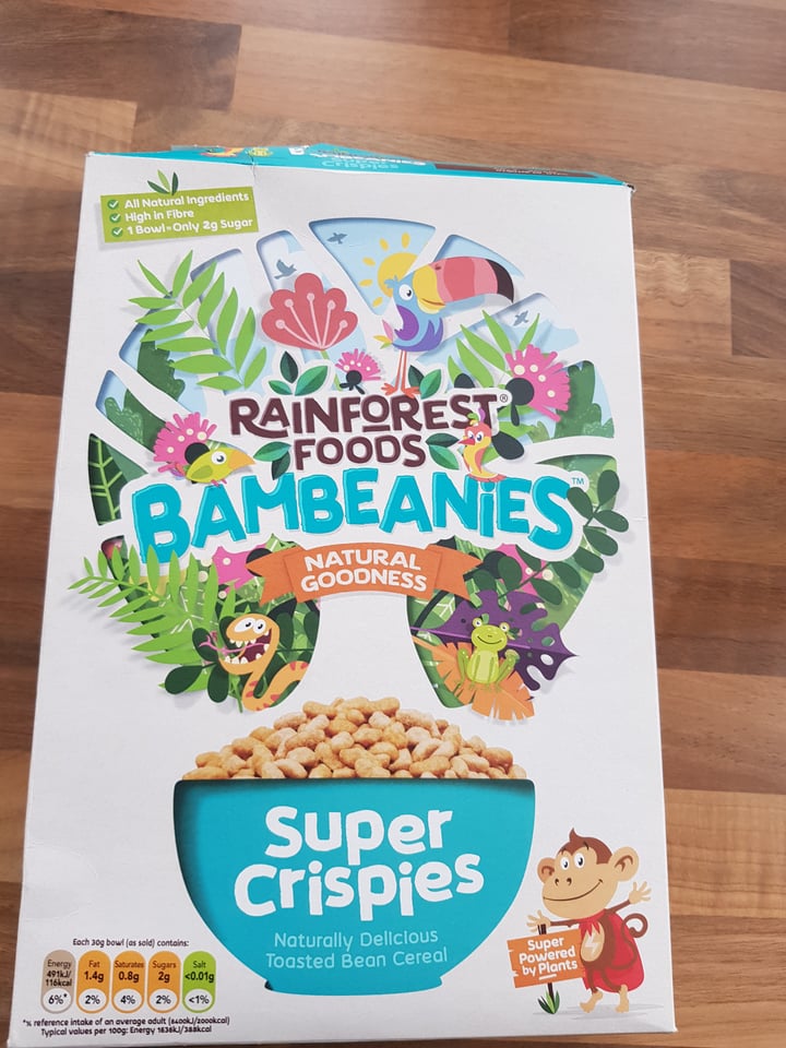 photo of Rainforest foods Bambeanies Super Crispies shared by @magicdragon on  02 Apr 2020 - review