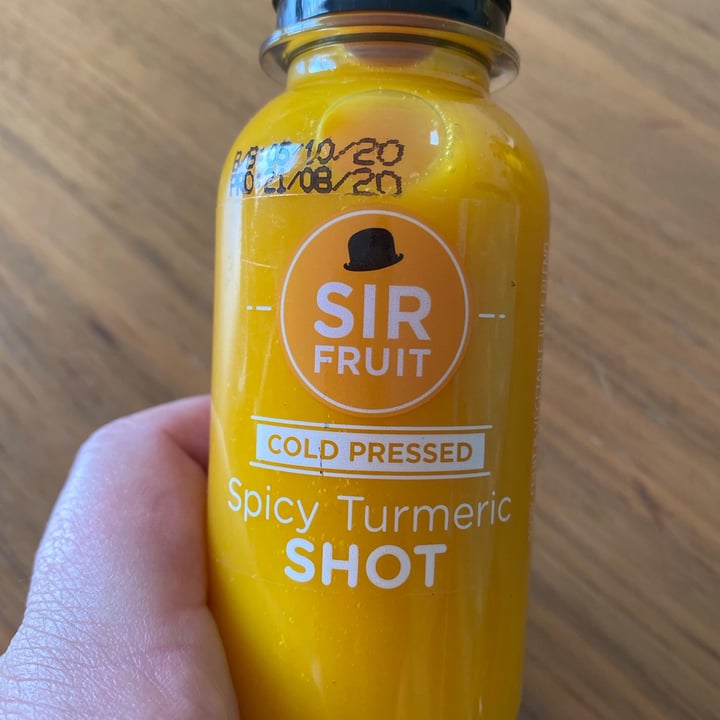photo of Sir Fruit Spicy Turmeric Shot shared by @bianca1701 on  26 Sep 2020 - review