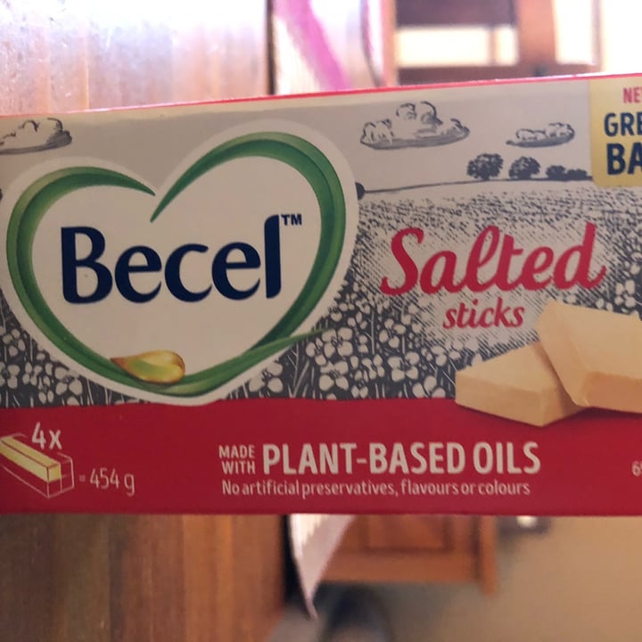 photo of Becel Plant-based Salted Bricks shared by @biztheresa on  14 Nov 2021 - review