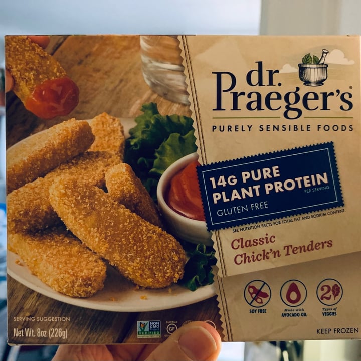 photo of Dr. Praeger's Classic Chick´n Tenders shared by @allhess on  04 Dec 2020 - review