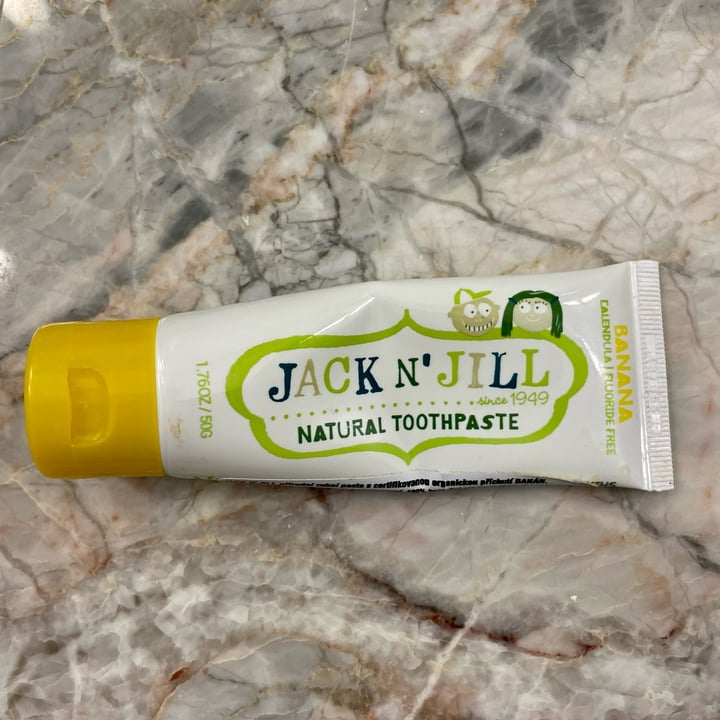 photo of Jack n’ Jill Banana Natural Calendula Toothpaste shared by @natalinkal on  04 Dec 2022 - review
