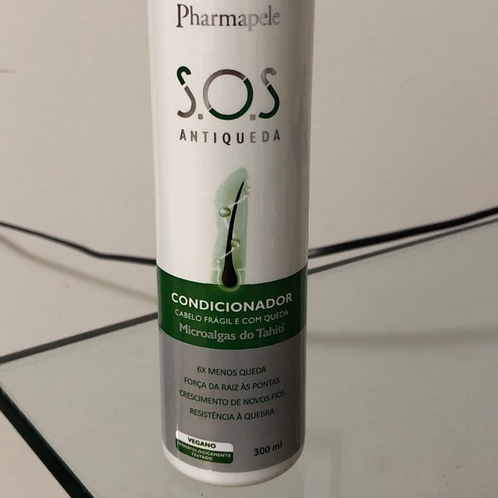 review photo of Pharmapele SOS ANTIQUEDA condicionador Cabelo Frágil E Com Queda Microalgas Do Tahiti shared by @rchls on 02 Nov 2022 - review