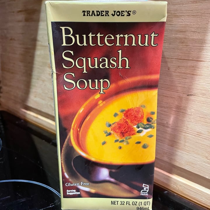 review photo of Trader Joe's Butternut Squash Soup shared by @adventurecat on 28 May 2022 - review