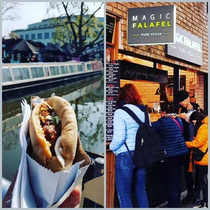 review photo of Magic Falafel Falafel pita shared by @belenpalace on 14 Jul 2019 - review