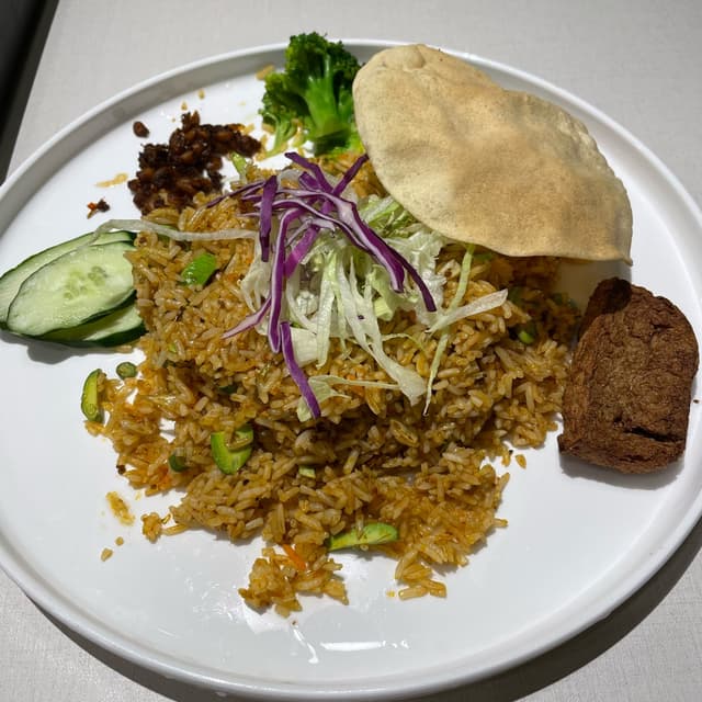 Photo of the dish “Sambal Petai Fried Rice (no egg)”