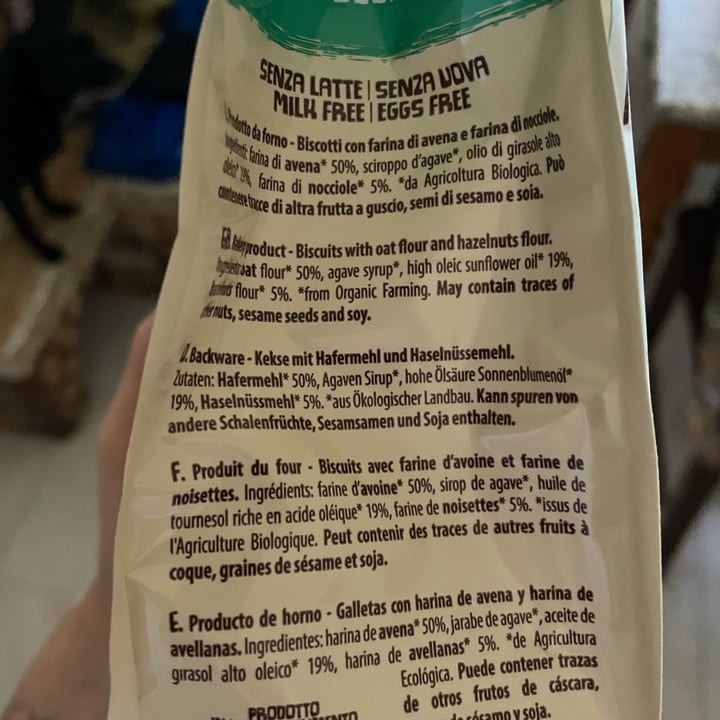 review photo of Yukybio Biscotti avena e nocciole shared by @valexxx on 16 Nov 2022 - review