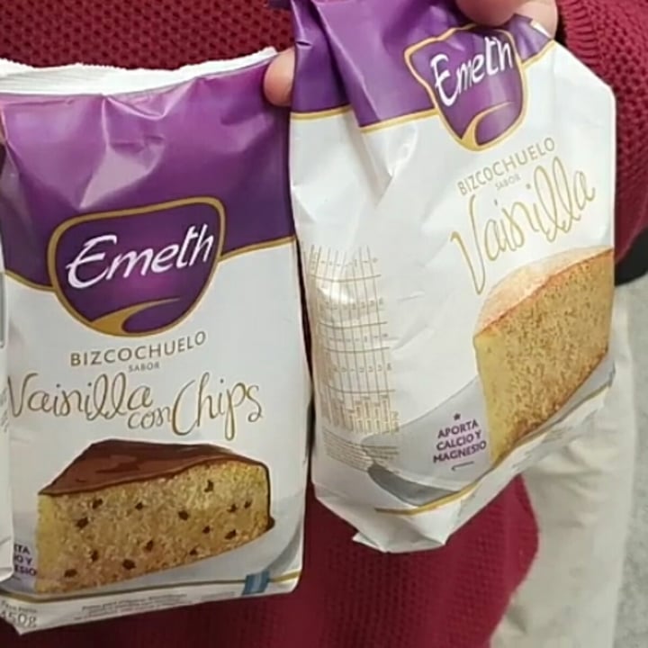 photo of Emeth Bizcochuelo Vainilla con Chips shared by @lauesp5 on  31 Mar 2021 - review
