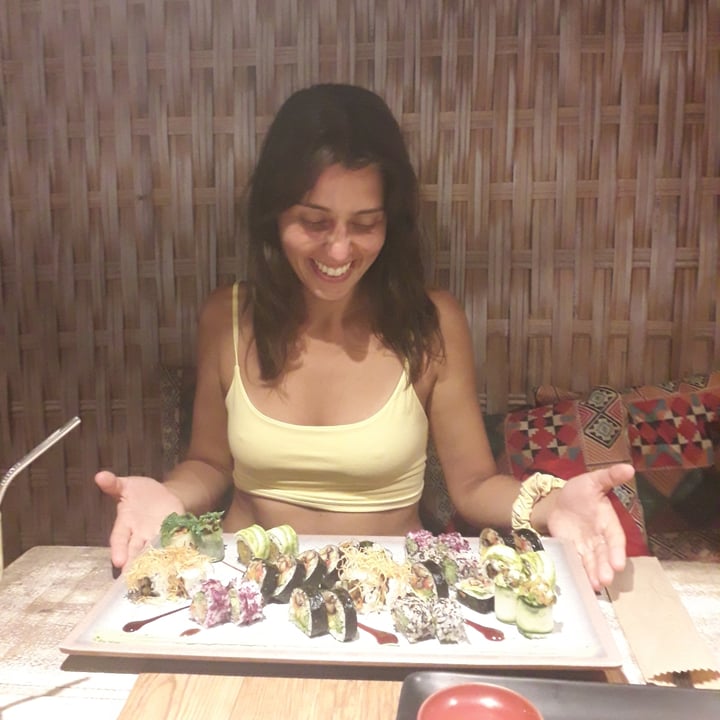 photo of Sushi Yang sushi vegano shared by @paulabulhman22 on  04 May 2022 - review