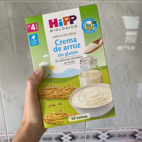 Hipp Crema de arroz sin gluten Reviews