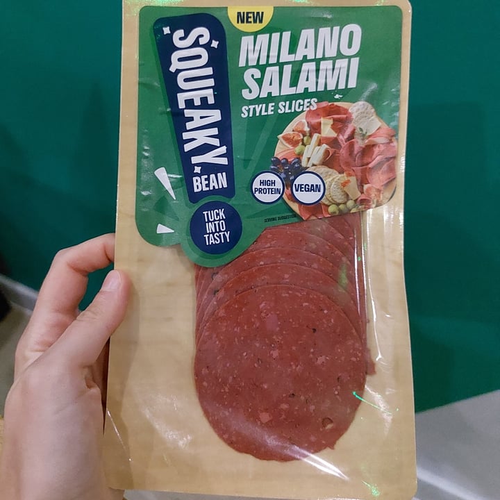 photo of Squeaky Bean Milano Salami shared by @iobarbs on  17 Aug 2022 - review