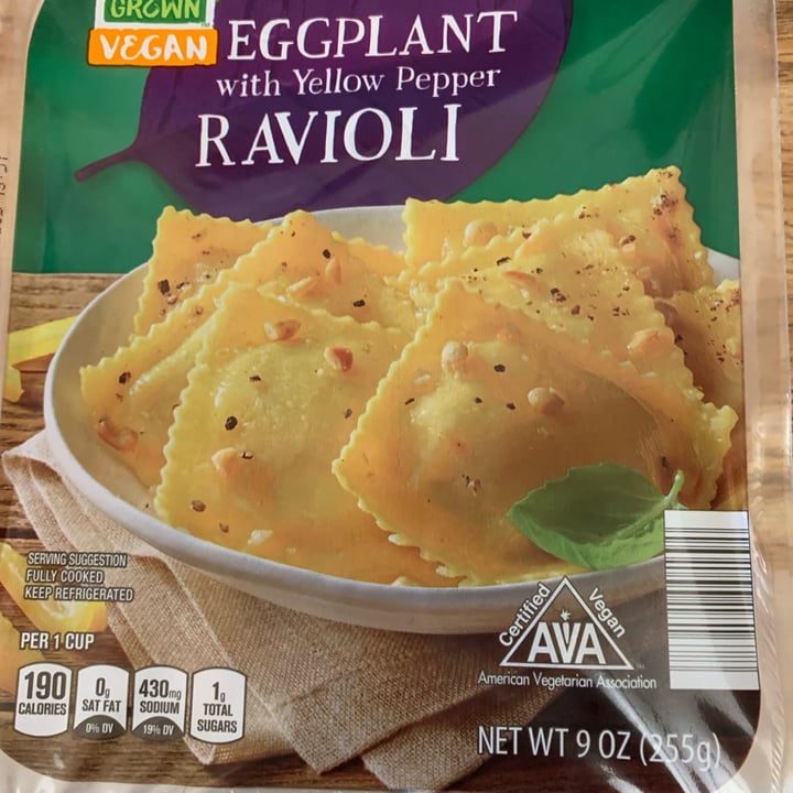 photo of Earth Grown eggplant ravioli shared by @alogodim on  07 May 2022 - review