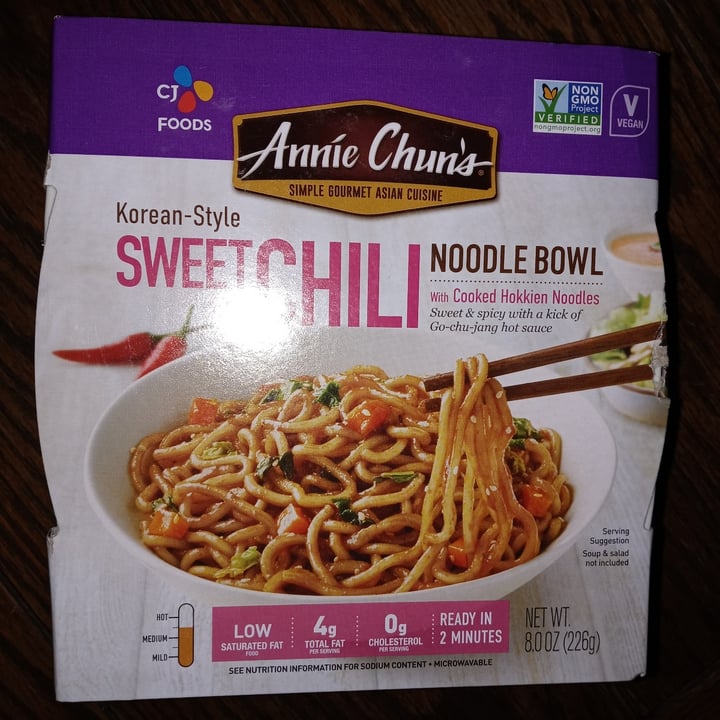 photo of Annie Chun's Korean-Style Sweet Chili Noodle Bowl shared by @zombiemouse on  18 May 2022 - review