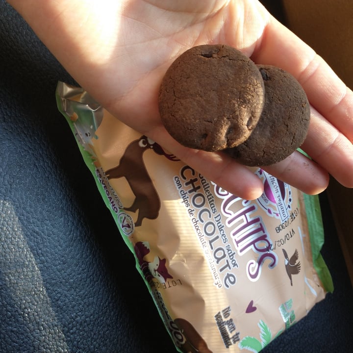 photo of Un Rincón Vegano Vegchips Galletitas Dulces sabor Chocolate shared by @camilasm on  28 Nov 2020 - review