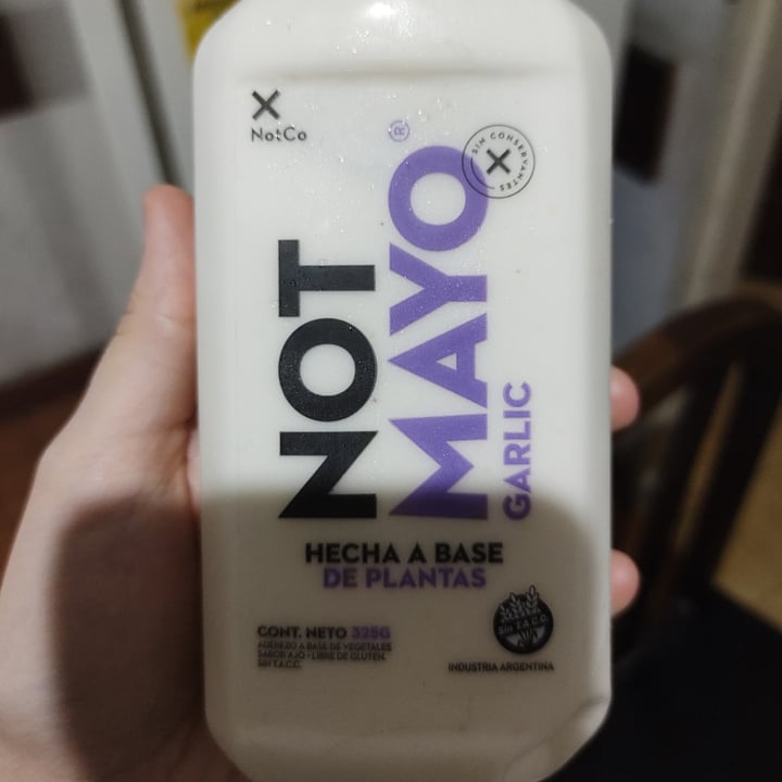 photo of NotCo Not Mayo Garlic shared by @sofilemos on  04 Apr 2021 - review