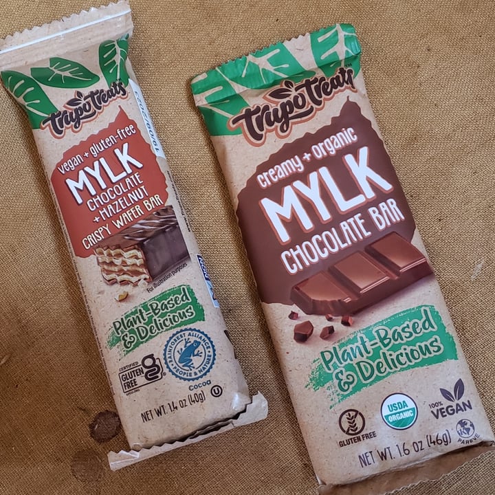 photo of Trupo Treats Mylk Chocolate + Hazelnut Crispy Wafer Bar shared by @pistachioprincess on  17 Jan 2023 - review