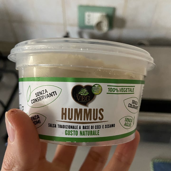 photo of ioVEG Hummus shared by @giorgiabortoluzzi on  29 Mar 2022 - review