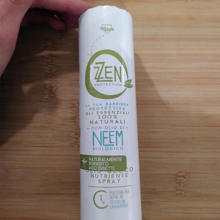 photo of Zig Zag Zzen Protection Con Olio Di Neem Biologico shared by @znngiulia on  01 May 2022 - review