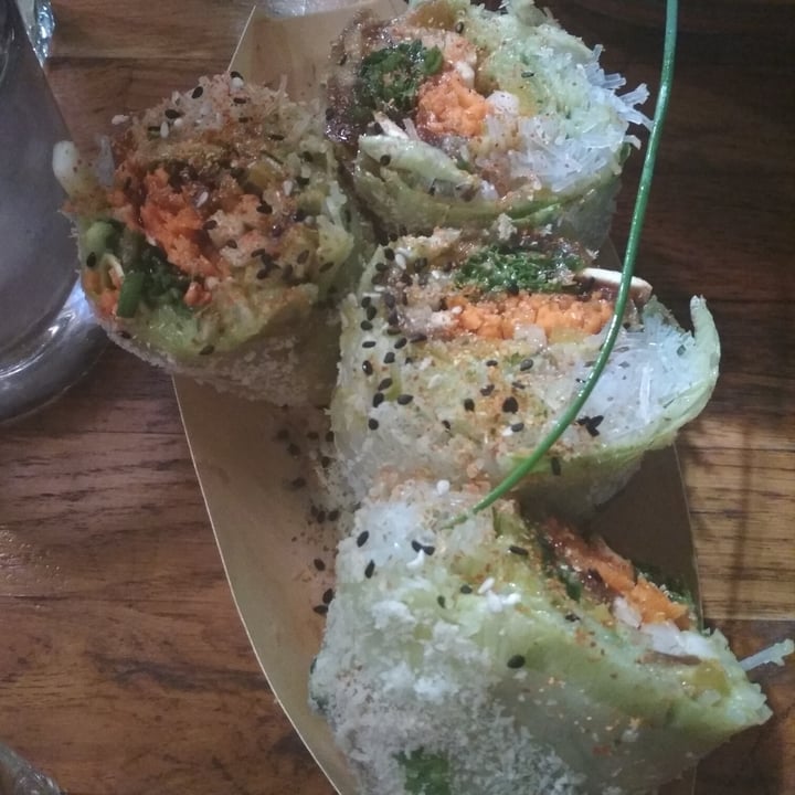 review photo of Kanu Spicy Veggie - Spring Rolls shared by @brombit on 14 Aug 2020 - review