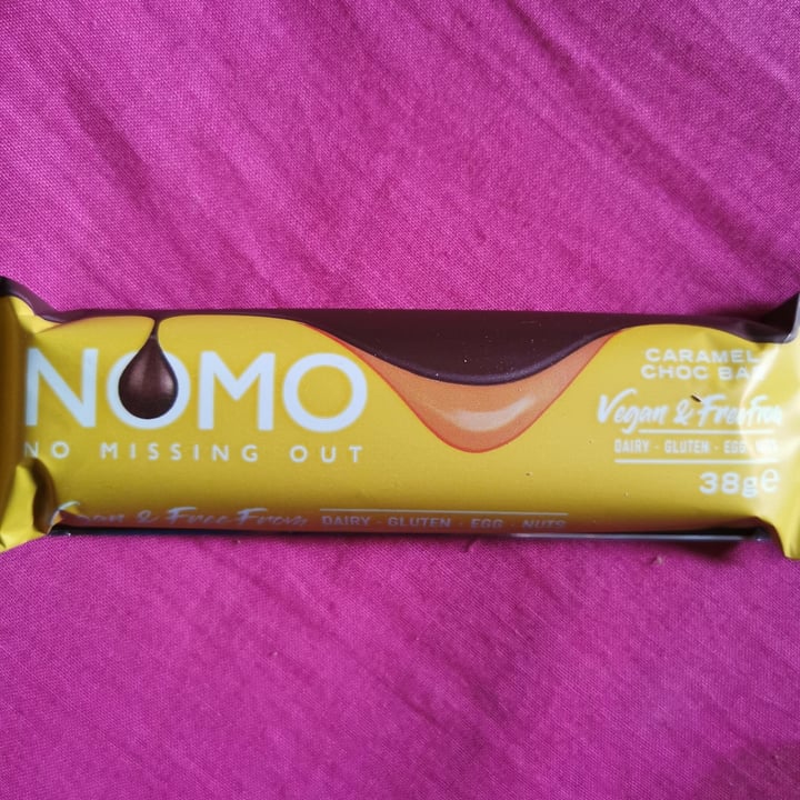 photo of NOMO Caramel Chocolate Bar shared by @dhanipatel on  25 Feb 2021 - review
