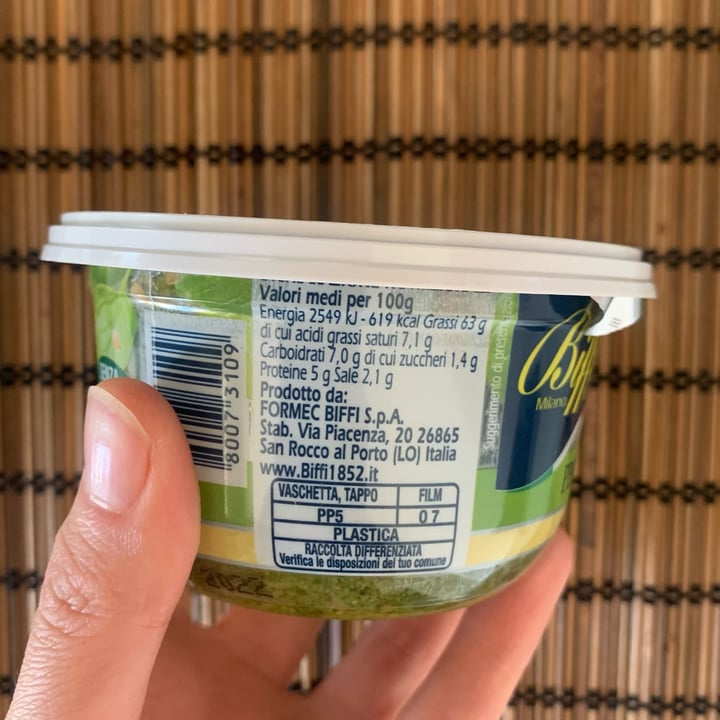 review photo of Biffi Pesto 100% Vegetale shared by @violetsandford on 02 Sep 2022 - review