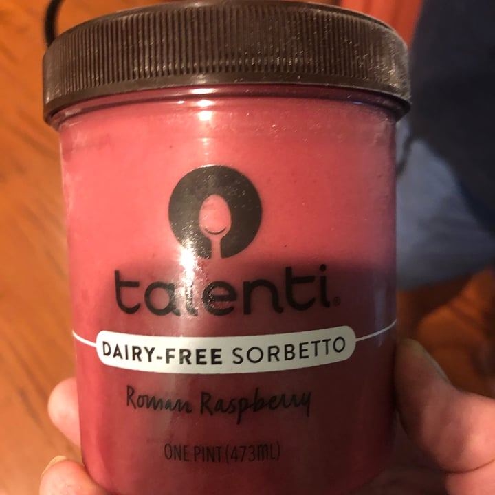 photo of Talenti Gelato Dairy Free Roman Raspberry Sorbetto shared by @sanchray on  15 Jul 2022 - review