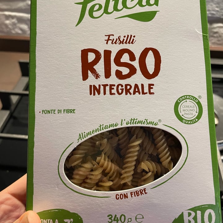 photo of Felicia Fusilli Di Riso Integrale shared by @wilmaflinstone on  11 Oct 2021 - review