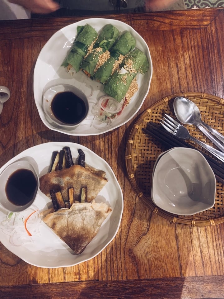 review photo of Vegan Zone Eggplant Crepe shared by @ariellemma on 09 Mar 2020 - review