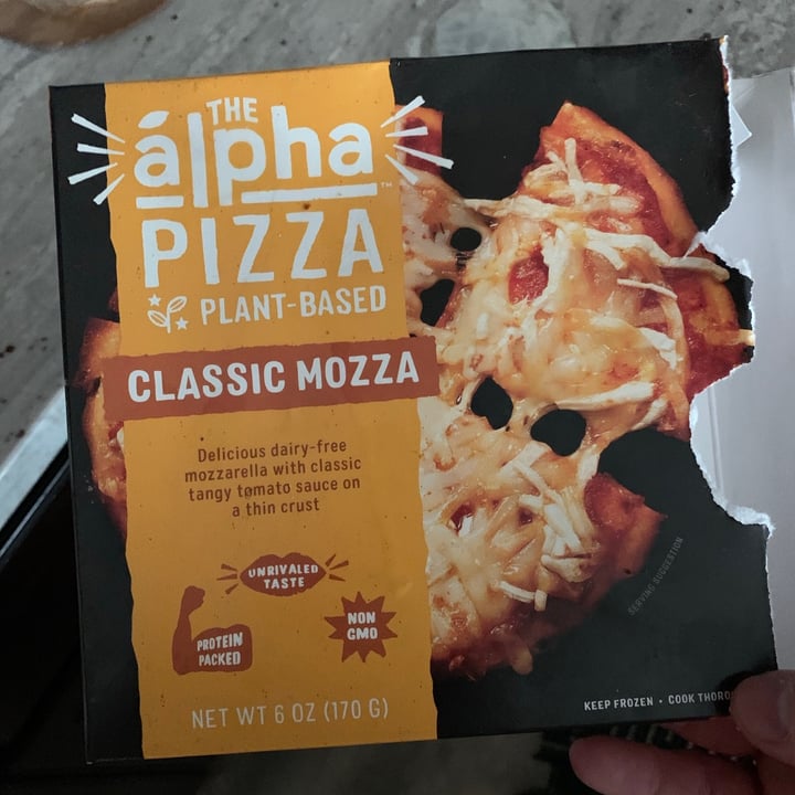 photo of Alpha Foods Classic Mozza Pizza shared by @meatymcsorley on  09 Dec 2020 - review