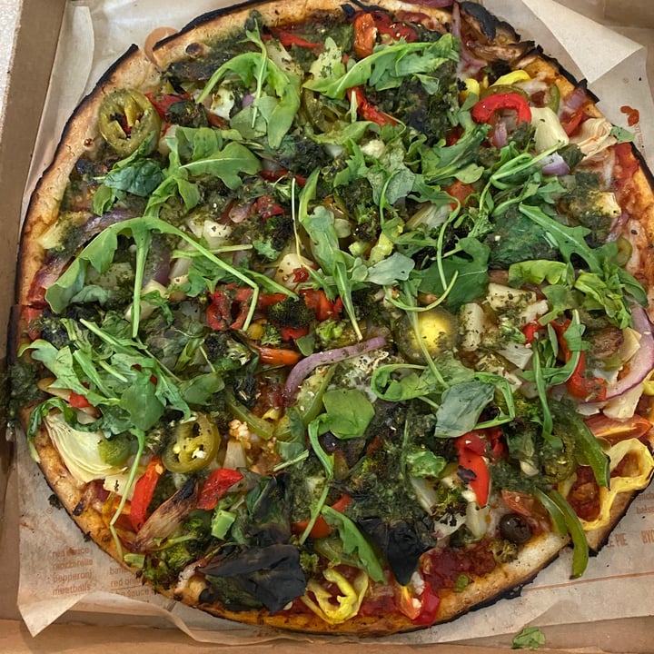 photo of Blaze Pizza Build Your Own Pizza shared by @desivegan on  13 Dec 2020 - review