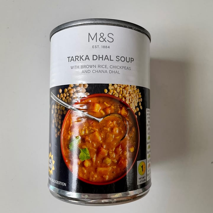 photo of Marks & Spencer Food (M&S) Tarka Dhal Soup shared by @appleappleamanda on  03 Aug 2021 - review