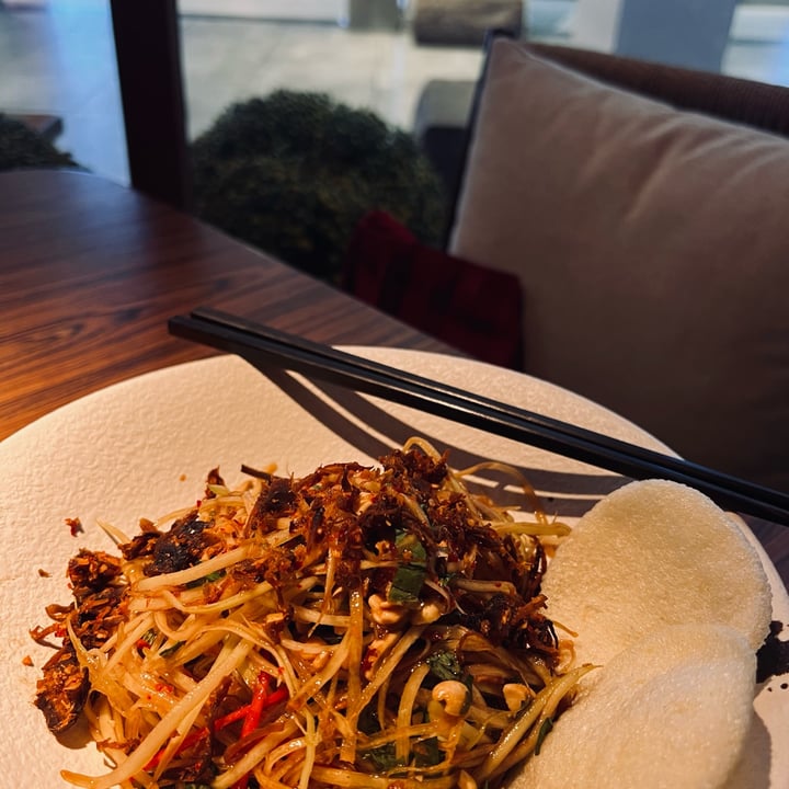 photo of Be An Bistro Saigon papaya salad with mushroom jerky shared by @cave-tranquil on  04 Feb 2022 - review