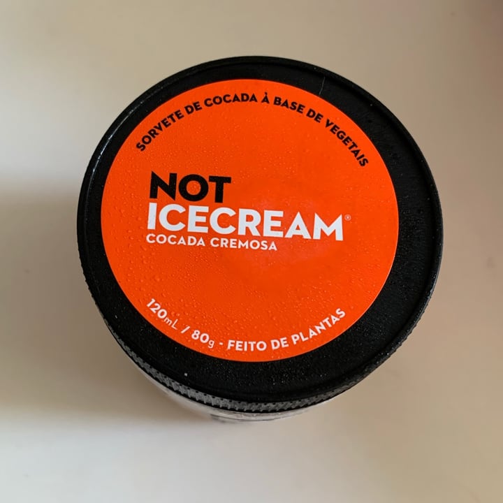 photo of NotCo Not Icecream Cocada Cremosa shared by @ludrcs2 on  17 Jul 2021 - review