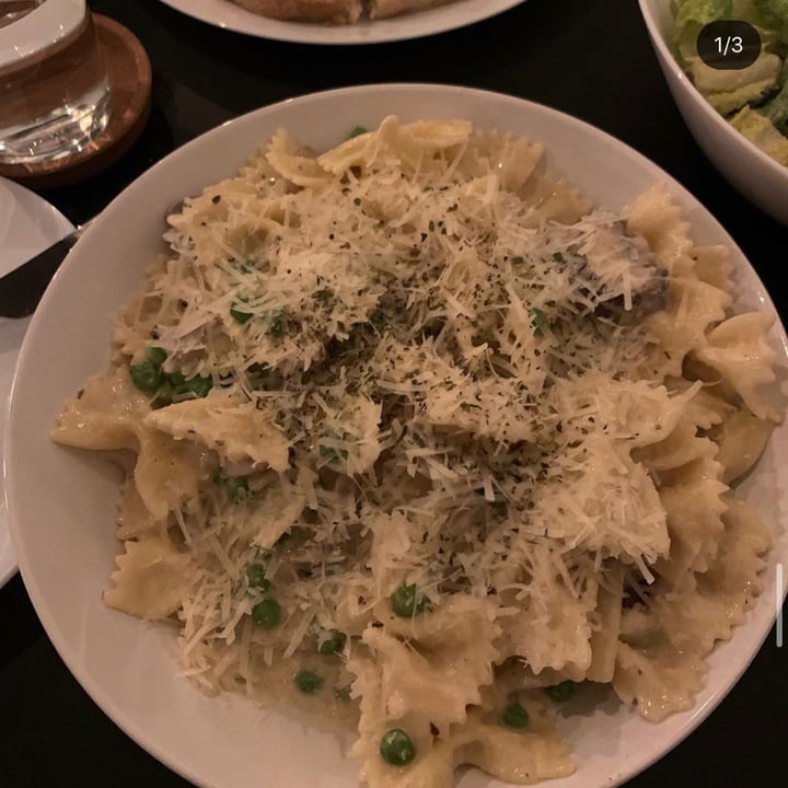 photo of Ground Foods Cafe mushroom pasta shared by @vegantampa on  17 Aug 2020 - review
