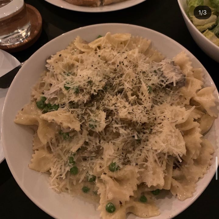 review photo of Ground Foods Cafe mushroom pasta shared by @vegantampa on 17 Aug 2020 - review