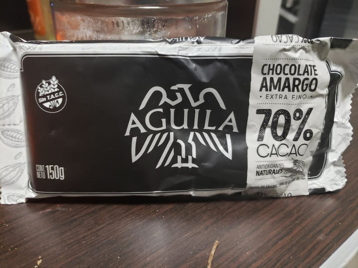 photo of Aguila Chocolate Amargo 70% Cacao shared by @paularamos on  30 Mar 2020 - review