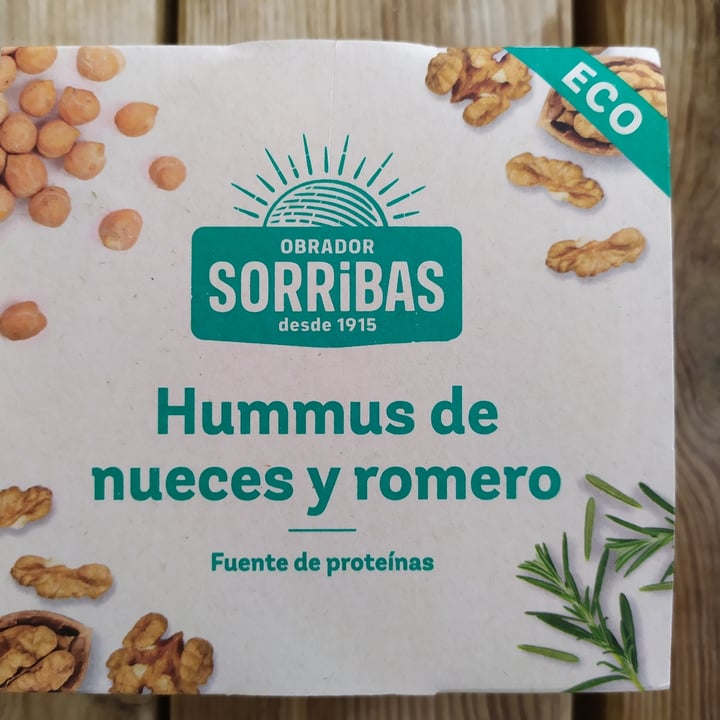 photo of Sorribas humus romero y nueces shared by @crispy on  21 May 2022 - review