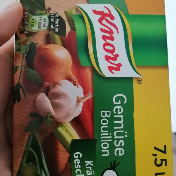 photo of Knorr Gemüsebrühe shared by @giulibonsi on  27 Nov 2021 - review