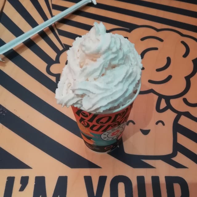 「milkshake agli oreo」の料理の写真