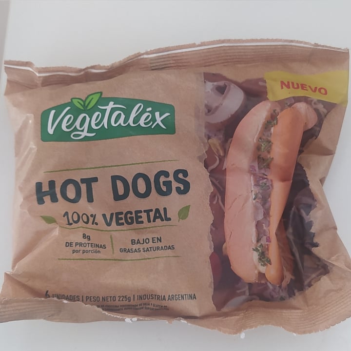 photo of Vegetalex Hot dogs 100% Vegetal shared by @solcitovz on  04 Oct 2022 - review