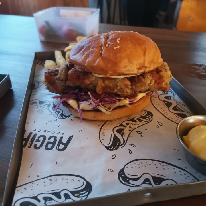 photo of Aegir Project Brewery Vegan kfc burger shared by @rianca on  24 Sep 2021 - review