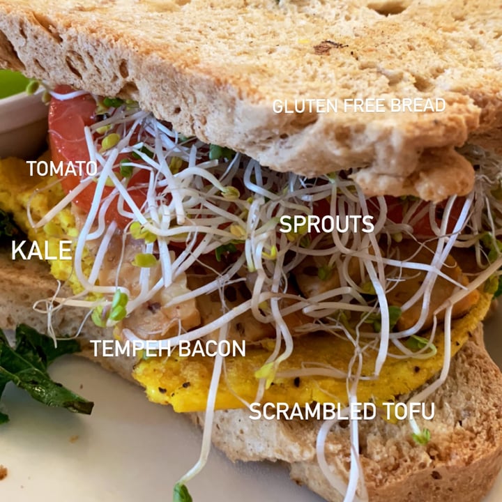 photo of Cleveland Vegan Breakfast Sandwich shared by @plantslayer on  28 Dec 2020 - review