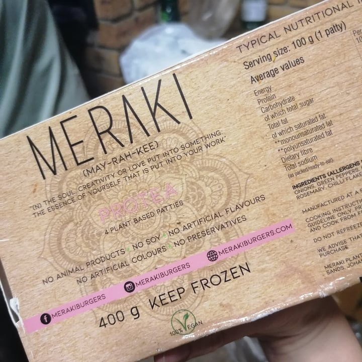 review photo of Meraki South African Style besn based patties shared by @nickylee on 27 Mar 2021 - review