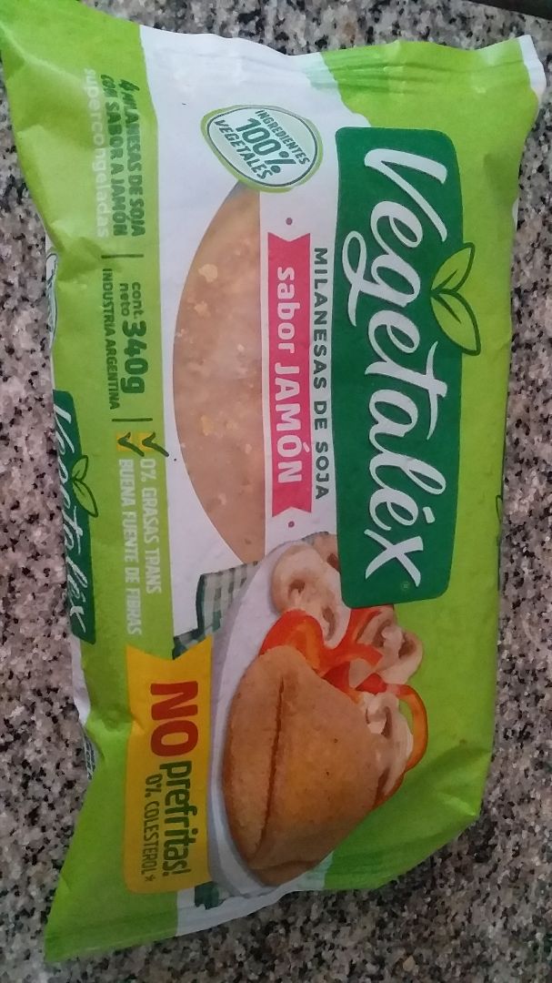 review photo of Vegetalex Milanesa de Soja con sabor a Jamón shared by @daiana29 on 06 Feb 2020 - review