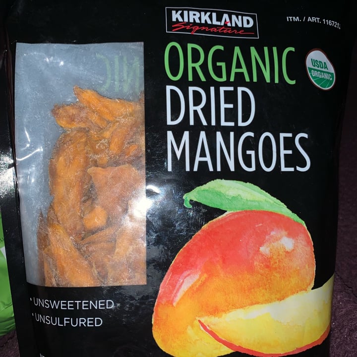 photo of Kirkland Signature Organic Dried Mangoes shared by @usa-ute on  03 Oct 2021 - review